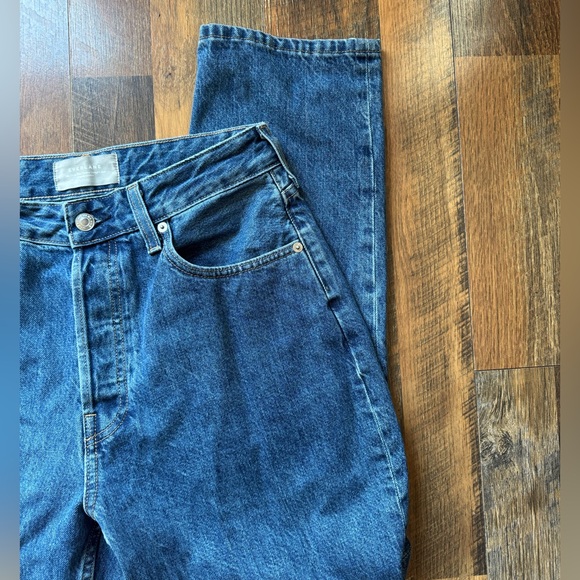 Everlane The Curvy 90’s Cheeky Straight Jean Size 30 (10) Organic Cotton NWOT - Picture 4 of 12